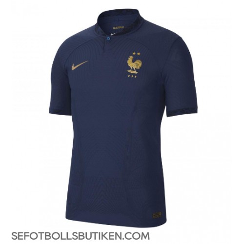 Frankrike Aurelien Tchouameni #8 Replika Hemma matchkläder VM 2022 Korta ärmar